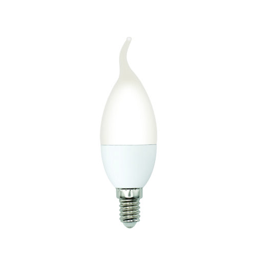 LED-CW37-5W-3000K-E14-FR-SLS Лампа светодиодная, Форма свеча на ветру, матовая, Теплый белый свет 3000K - фото 1
