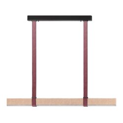 Подвесной светильник «ODEON LIGHT» 6630/36L, серия: VINCENT (крепление на планке) - Светильники из экокожи