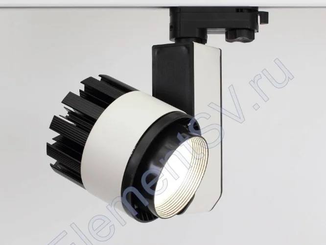 Светодиодный светильник трековый GDD-145 4L 4L17 (20W, day white) - фото.