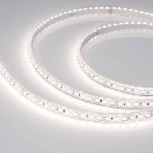 Светодиодная лента герметичная RTW-PU-A120-10.5mm 12V Day4000 (16.8 W/m, IP68, Wire 2m, 5m) (Arlight) 029597(3) - фото