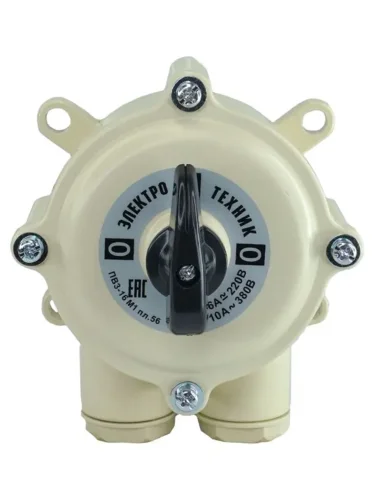 Выключатель пакетный ПВ3-16А в пл. корп. IP56 Электротехник ET001670 - фото 2