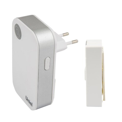 UDB-091W-R1T1-36S-WH Звонок электронный, 220В, 36 мелодий, Блистер, Белый - фото 2