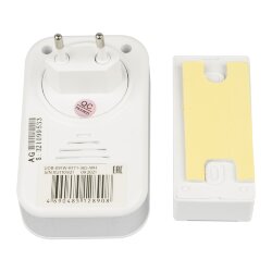 UDB-091W-R1T1-36S-WH Звонок электронный, 220В, 36 мелодий, Блистер, Белый