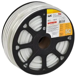 Лента светодиодная 'неон' LSR-2835R120-9.6-IP67-220В (уп.50м) IEK LSR5-6-120-67-0-50