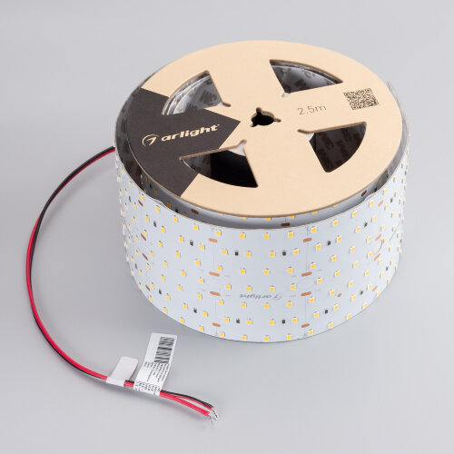 Светодиодная лента S2-2500 24V Warm 3000K 85mm (2835, 560 LED/m, LUX) (Arlight, 40 Вт/м, IP20) - фото 4