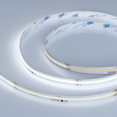 Светодиодная лента SPI-COB-X378-12mm 24V White6000-PX63-BPT (7 W/m, IP20, 5m) (Arlight, бегущий огонь) 041735 - фото