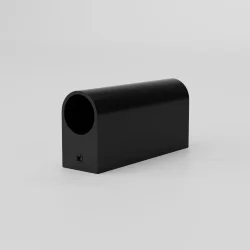 Накладные крепления для круглого гибкого неона Full light черный FL 28100 (070757)