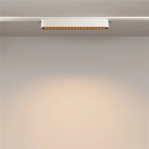 Трековый светильник Basis Grid Radity 3000K 12Вт 60° (Белый) - фото 4