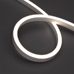 Светодиодная лента герметичная WAVE-SIDE-A120-12x25mm 230V Warm3000 (12 W/m, IP67, 50m, wire x2) (Arlight, Грибовидная форма)