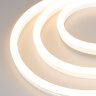Светодиодная лента герметичная WAVE-SIDE-A120-12x25mm 230V Warm3000 (12 W/m, IP67, 50m, wire x2) (Arlight, Грибовидная форма) 051933 - фото