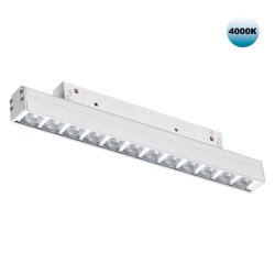 Трековый светильник для низковольного шинопровода «Novotech» 358417, серия: FLUM (крепление к треку)