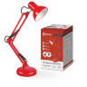 Светильник настольный под лампу на основании + струбцина СНО 15К-E27 230В КРАСНЫЙ IN HOME - Фото 2