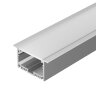 Профиль с экраном SL-LINIA62-F-2500 ANOD+OPAL (Arlight, Алюминий) 020470 - фото