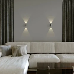 Настенный светодиодный светильник Steel LED черный/сталь 40109/LED чёрный/сталь (055629)