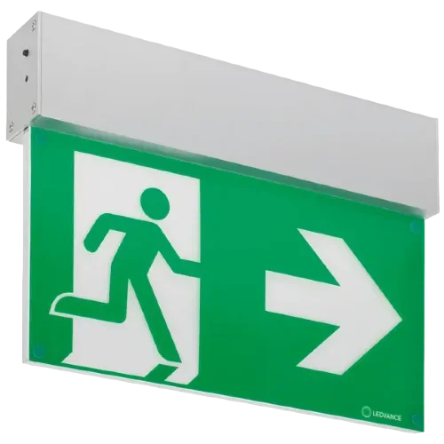 Светильник аварийный ВЫХОД 3 часа | EM SIGN HB 27M 3/8H AT | - LEDVANCE. Фото