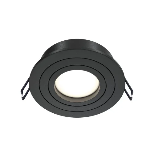 Встраиваемый светильник Atom GU10 10Вт (Черный) - фото
