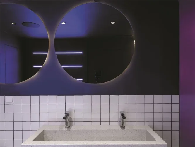 Встраиваемый светильник Atom GU10 10Вт (Черный) - фото 8