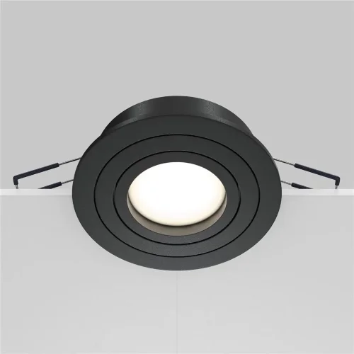 Встраиваемый светильник Atom GU10 10Вт (Черный) - фото 13