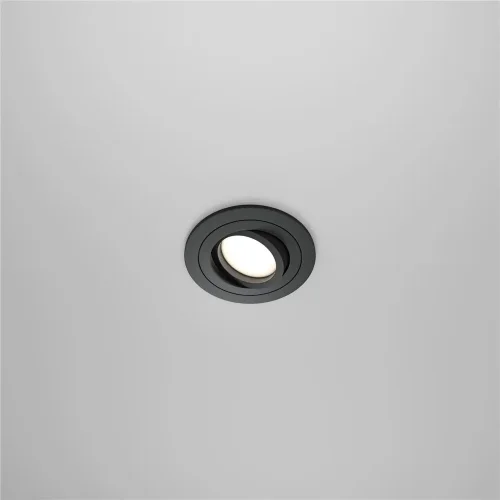 Встраиваемый светильник Atom GU10 10Вт (Черный) - фото 15