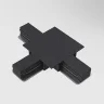 Коннектор Т-образный Unity встраиваемый черный (Черный) - фото 6