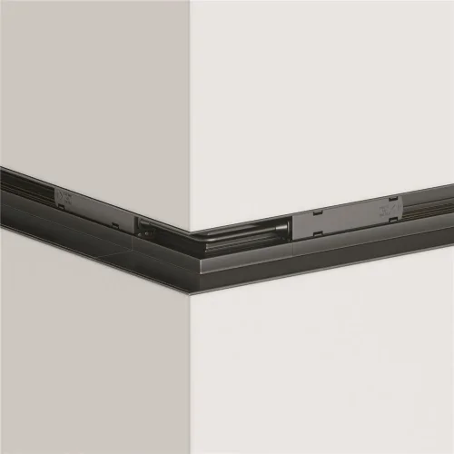 Угловой коннектор внешний S35 встраиваемый черный (Черный) - фото 3