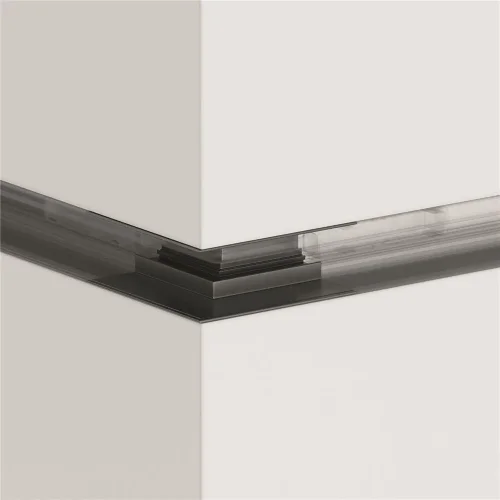 Угловой коннектор внешний S35 встраиваемый черный (Черный) - фото 4