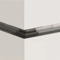 Угловой коннектор внешний S35 встраиваемый черный (Черный)