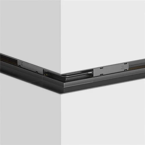 Угловой коннектор внешний S35 встраиваемый черный (Черный) - фото 6