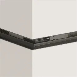 Угловой коннектор внешний S35 встраиваемый черный (Черный) TRA004OCL-22B