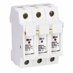 Держатель предохранительного типа C10 ДП102-С10-3Р DEKraft 21385DEK