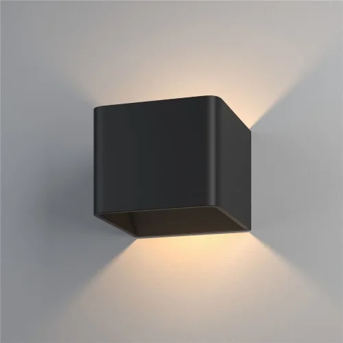 Corudo LED чёрный Настенный светодиодный светильник MRL LED 1060 чёрный - фото