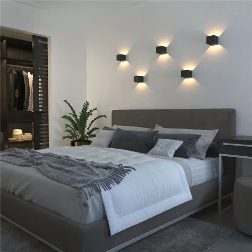 Corudo LED чёрный Настенный светодиодный светильник MRL LED 1060 чёрный - фото 4