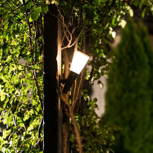 USL-F-156-PM210 MADRID Cветильник настенный на солнечной батарее, 1 светодиод, Теплый белый свет, 1xАА Ni-Mh аккумулятор в-к, IP44, TM Uniel - фото 3