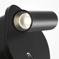 Настенный светильник (бра) Эго / Ego 2700-4000К 9Вт (Черный) C175WL-9W-2.7-4K-B