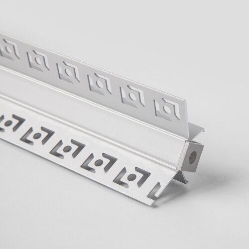 Встраиваемый угловой алюминиевый профиль (внутренний угол) для светодиодной ленты - Фото 2