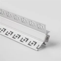 Встраиваемый угловой алюминиевый профиль (внутренний угол) для светодиодной ленты LL-2-ALP014 (053634)