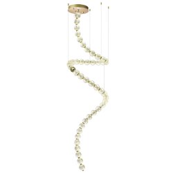 Люстра «ODEON LIGHT» 5008/132L, серия: CRYSTAL (крепление на основание; встраиваемый) - 2 в 1 монтаж: крепление на основание или встраиваемый в потолок драйвер