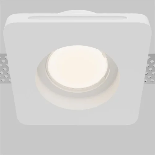 Встраиваемый светильник Gyps Modern GU10 10Вт (Белый) - фото 2