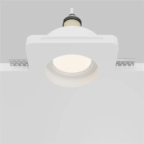 Встраиваемый светильник Gyps Modern GU10 10Вт (Белый) - фото 7