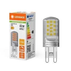 Лампа светодиодная 4.5W/2700K (=100W) G4 170-250V | 580Lm d18x50 | - OSRAM