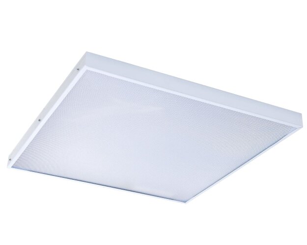 Подвесной офисный светодиодный светильник Армстронг 36 Вт IP20 595x595x40 мм 4000К Призма - фото