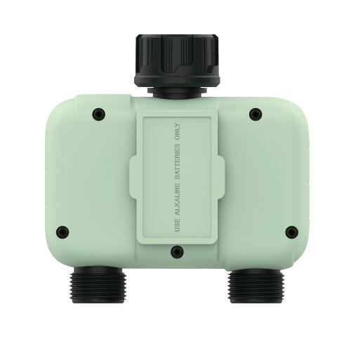 UST-W42 IP65 OLIVE Таймер для автоматического полива, 2 канала, Корпус оливковый - фото 3