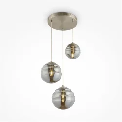 Подвесной светильник Vinare E14х3 40Вт (Никель)