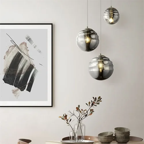 Подвесной светильник Vinare E14х3 40Вт (Никель) - фото 6