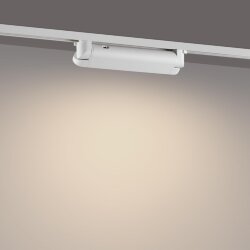 Светильник однофазный двухжильный трековый светодиодный с переключателем цветовой температуры «Novotech» 359793, серия: ITER - Переключение цв. температуры на корпусе светильника