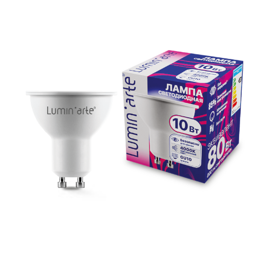 Светодиодная лампа Luminarte LSTD-PAR16-10W4KGU10 10Вт 4000K GU10 - фото.
