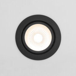 Встраиваемый светодиодный светильник Nulla 7W 4200K черный 15267/LED (055722)