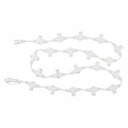 UCX-F90 T20-2M-WH Провод-шина для гирлянд серии F90PRO, 2м, 20 Т-коннекторов, шаг 10см, Статика-мерцание, IP67, Белый, TM Uniel