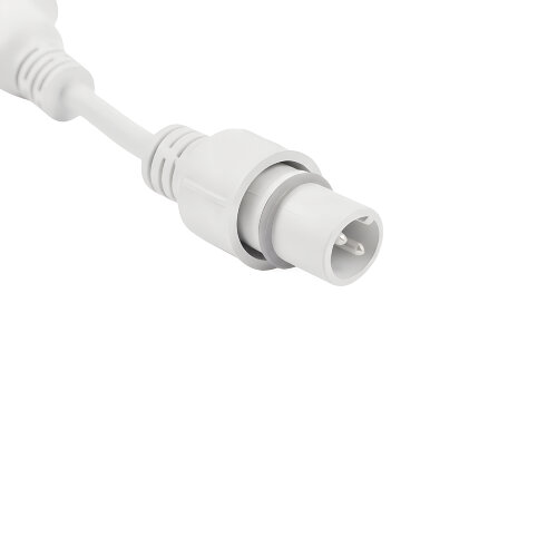 UCX-F90 T20-2M-WH Провод-шина для гирлянд серии F90PRO, 2м, 20 Т-коннекторов, шаг 10см, Статика-мерцание, IP67, Белый, TM Uniel - фото 5