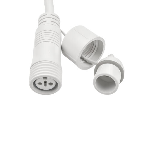 UCX-F90 T20-2M-WH Провод-шина для гирлянд серии F90PRO, 2м, 20 Т-коннекторов, шаг 10см, Статика-мерцание, IP67, Белый, TM Uniel - фото 7